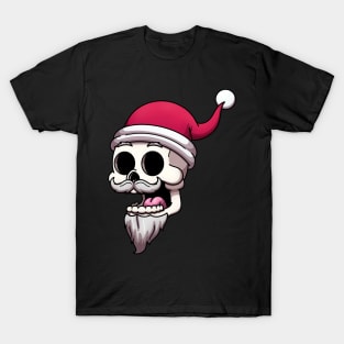 Santa Claus Skull T-Shirt